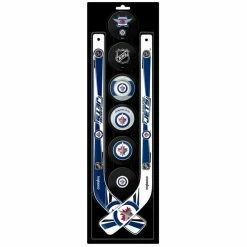 NHL Winnipeg Jets Mini Hockey Stick Set, 8-pcs
