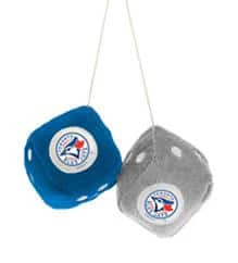 NHL Blue Jays Fuzzy Dice
