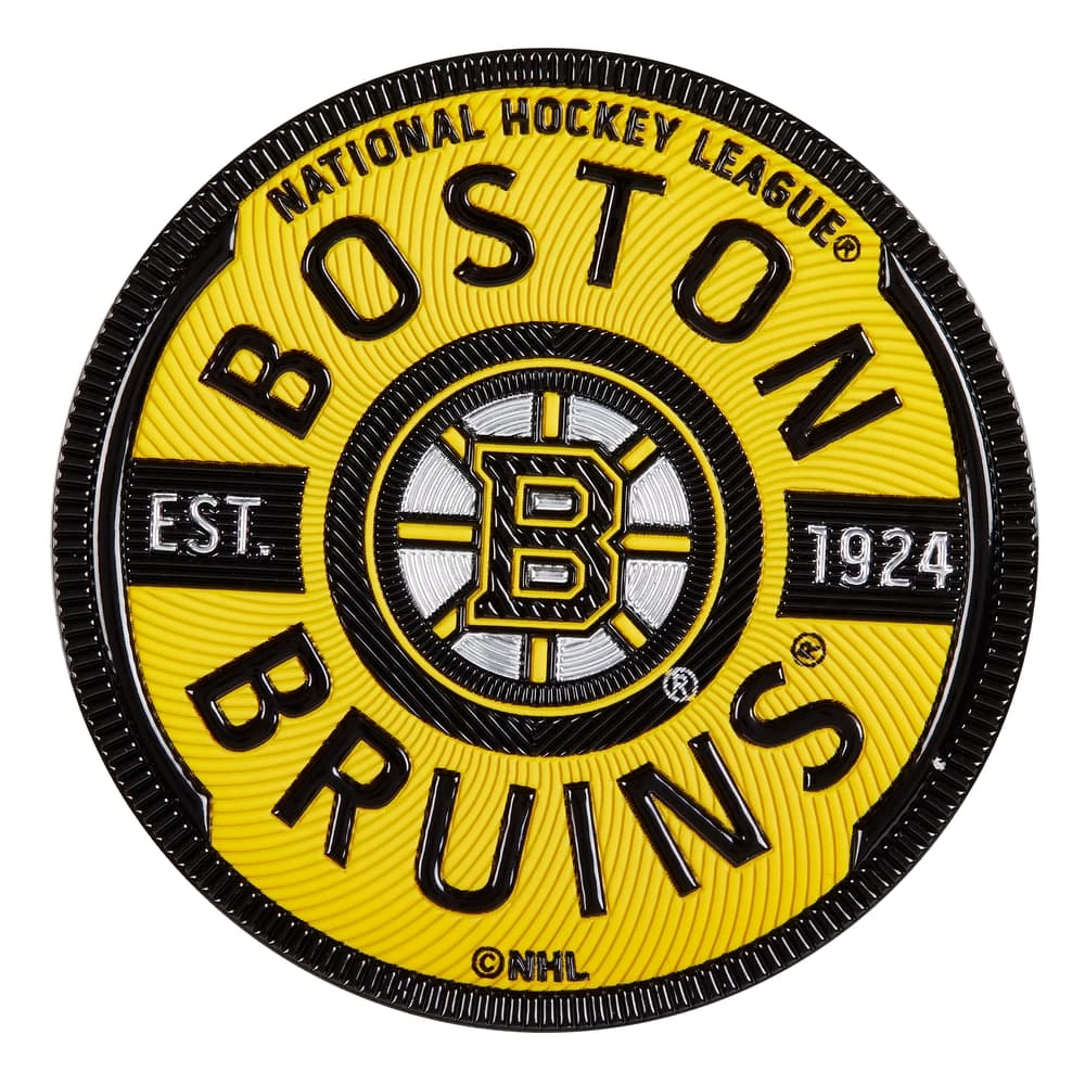 NHL Boston Bruins Peel & Stick Sticker, 2.5-in 3 NHL Boston Bruins Peel & Stick Sticker, 2.5-in