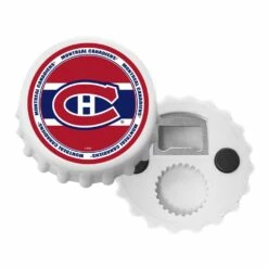 NHL Montreal Canadiens Hockey Magnetic Bottle Cap Opener