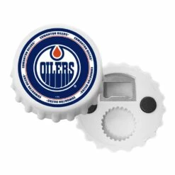 NHL Edmonton Oilers Hockey Magnetic Bottle Cap Opener