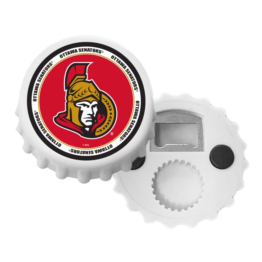 NHL Ottawa Senators Bottle Cap Opener With Magnet 4 NHL Ottawa Senators Bottle Cap Opener With Magnet - Image 2