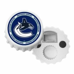 NHL Vancouver Canucks Hockey Magnetic Bottle Cap Opener