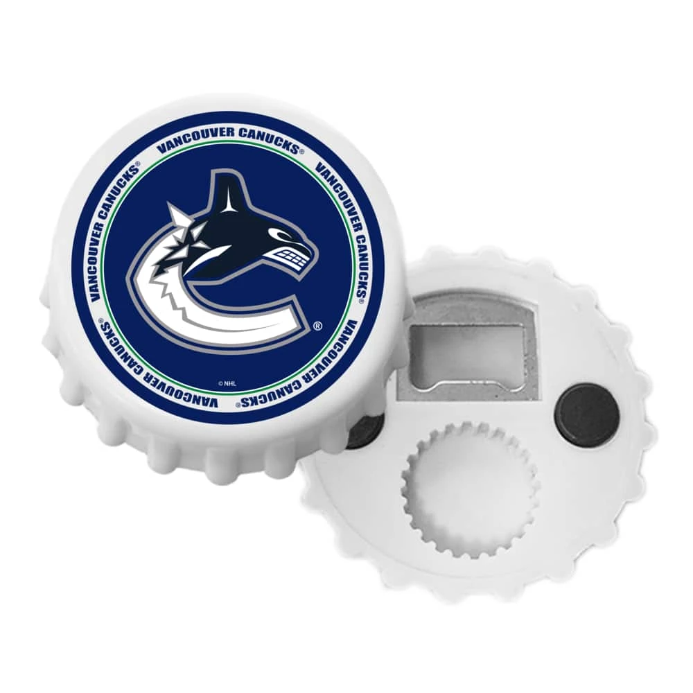 NHL Vancouver Canucks Hockey Magnetic Bottle Cap Opener 3 NHL Vancouver Canucks Hockey Magnetic Bottle Cap Opener