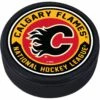 NHL Calgary Flames Embedded Logo Puck -NHL Shop calgary flames embedded logo puck 6e037c2a 8f26 43d6 9502 d7b62118557c