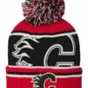 NHL Calgary Flames Grinder Cuffed Pom Knit Hockey Touque, Youth -NHL Shop calgary flames grinder cuff knit hat youth 094ea9a4 e572 4f17 a5f8 de9d3bd8c604