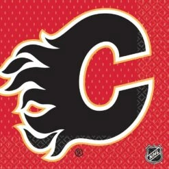 NHL Shop 16 NHL Calgary Flames Lunch Napkins, 16-pk