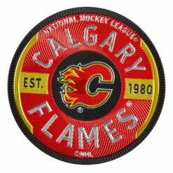 NHL Calgary Flames Hockey Team Peel & Stick Decal Sticker, 2.5-in