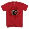 NHL Calgary Flames Primary Logo T-Shirt -NHL Shop calgary flames primary logo tee small 52d54c06 9579 48e1 a689 9307157cc54f