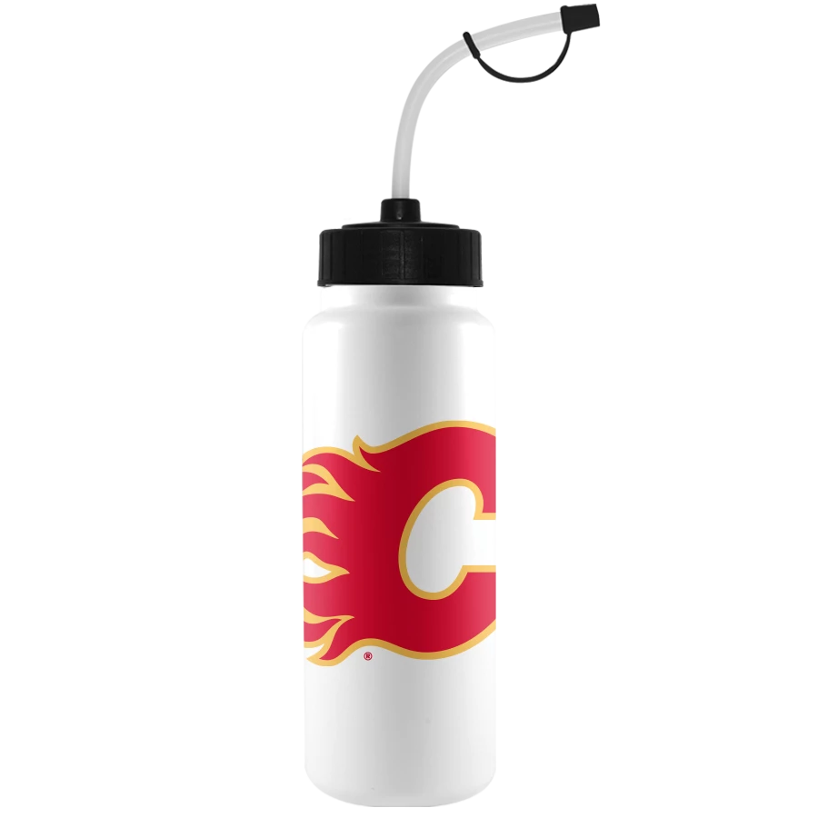 NHL Calgary Flames Officially Licensed Hockey Water Bottle, 1-L 3 NHL Calgary Flames Officially Licensed Hockey Water Bottle, 1-L