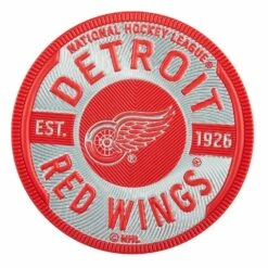 NHL Detroit Red Wings Peel & Stick Sticker, 2.5-in