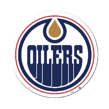 NHL Edmonton Oilers Hockey Team Crest Magnet, 8-in 3 NHL Edmonton Oilers Hockey Team Crest Magnet, 8-in
