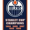 NHL Edmonton Oilers Winning Streak Sports Dynasty Banner -NHL Shop edmonton oilers dynasty banner e5c02baa 8a43 4442 9229 9a9f4c2507c3