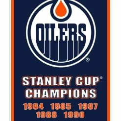 NHL Edmonton Oilers Winning Streak Sports Dynasty Banner