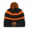 Fan Favorite NHL Edmonton Oilers Mass Breakaway Cuffed Knit Fashion Pom Beanie Toque -NHL Shop edmonton oilers lifestyle toque black ccefa019 81db 4b46 9628 37eb948ec85a