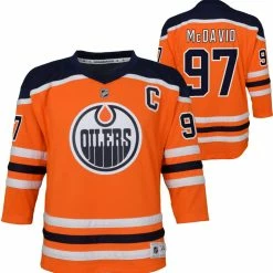 NHL Edmonton Oilers Connor McDavid Replica Jersey, Youth
