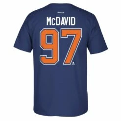 NHL Edmonton Oilers McDavid T-Shirt, Adult