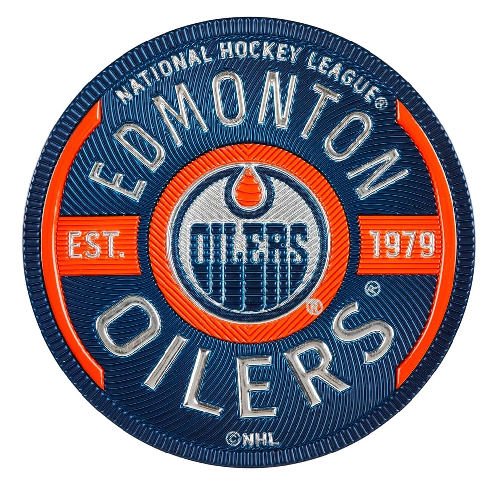 NHL Edmonton Oilers Hockey Team Peel & Stick Decal Sticker, 2.5-in 3 NHL Edmonton Oilers Hockey Team Peel & Stick Decal Sticker, 2.5-in