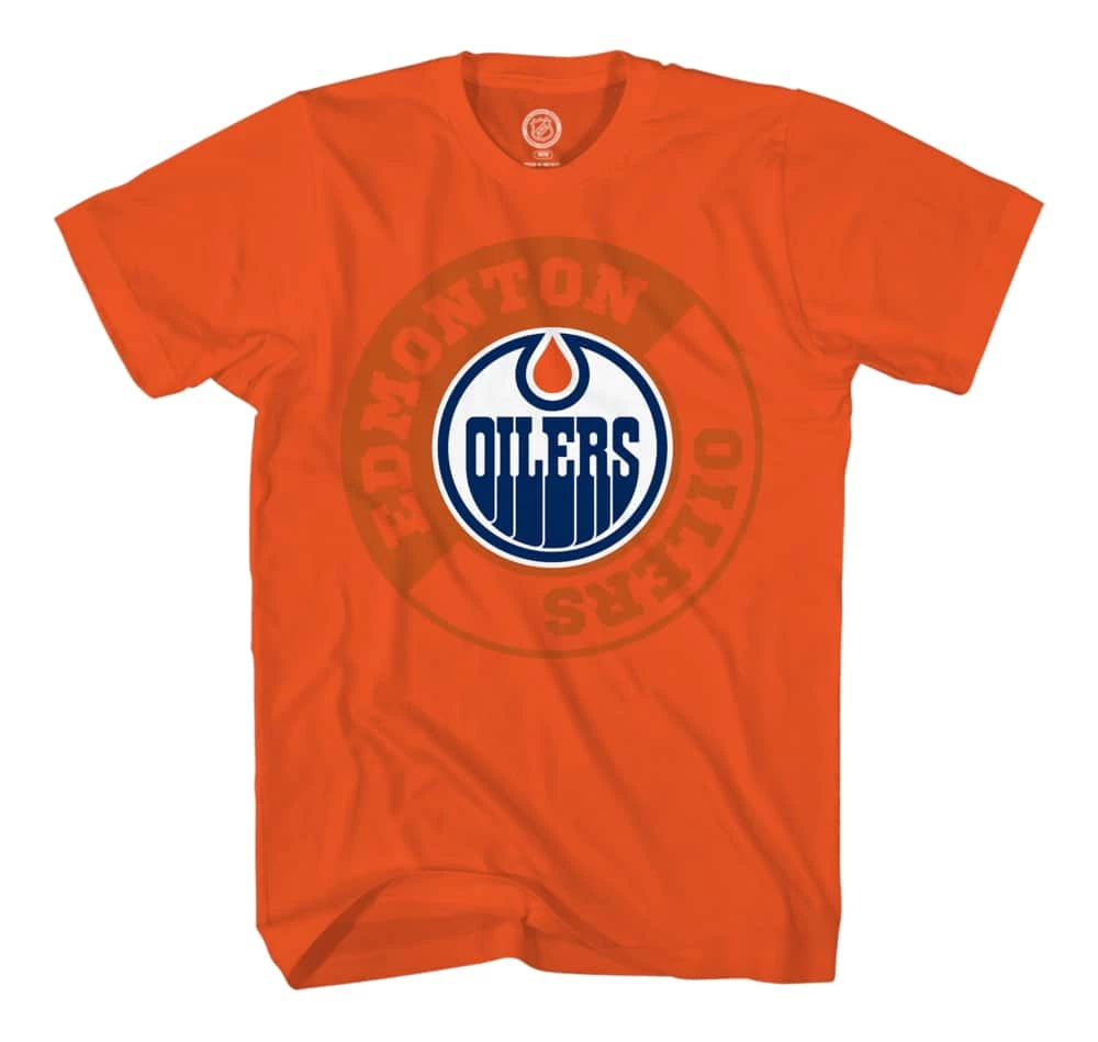 NHL Edmonton Oilers Primary Logo T-Shirt 3 NHL Edmonton Oilers Primary Logo T-Shirt