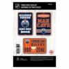 NHL Edmonton Oilers Hockey Team Collectible Sign Set, 3-pc -NHL Shop edmonton oilers sign set 3 pack cb214da1 be95 4ca4 b6ff 2c7bbdcceeaa