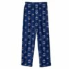 NHL Edmonton Oilers Hockey Team Logo Allover Print Pyjama Pants, Youth, Assorted Sizes