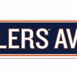 NHL Edmonton Oilers Street Sign Wall Decoration