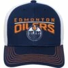 NHL Edmonton Oilers Winger Meshback Adjustable Hockey Hat, Navy, Youth