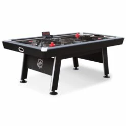 NHL Shop 32 NHL Attacker Hover Air Hockey Game Table W/ Electronic Scoreboard, Pucks & Pushers, 84-in