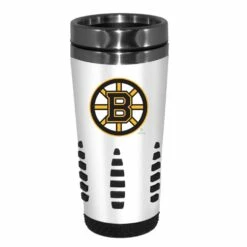 NHL Boston Bruins Hockey Logo Huntsville Travel Mug, 16-oz