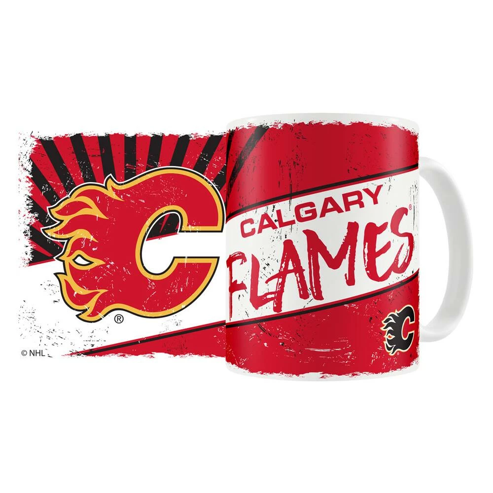 NHL Calgary Flames Hockey Team Sublimated Ceramic Coffee Mug, 15-oz 3 NHL Calgary Flames Hockey Team Sublimated Ceramic Coffee Mug, 15-oz