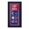NHL Montreal Canadiens Hockey Team Logo Art Frame, 6-in X 15-in -NHL Shop montreal canadiens 6 x15 frame 170ab918 4104 46c8 bfdf f5fe72ed2ca1