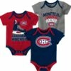 NHL Montreal Canadiens Infant/Baby Bodysuit Onesie, Red/Blue/Grey, 3-pk 1 NHL Montreal Canadiens Infant/Baby Bodysuit Onesie, Red/Blue/Grey, 3-pk -NHL Shop montreal canadiens bodysuit 0 to 3 months e9519977 4404 484e af6e a407a72399c5