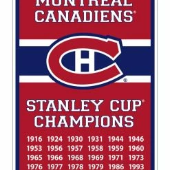 NHL Montreal Canadiens Winning Streak Sports Dynasty Banner