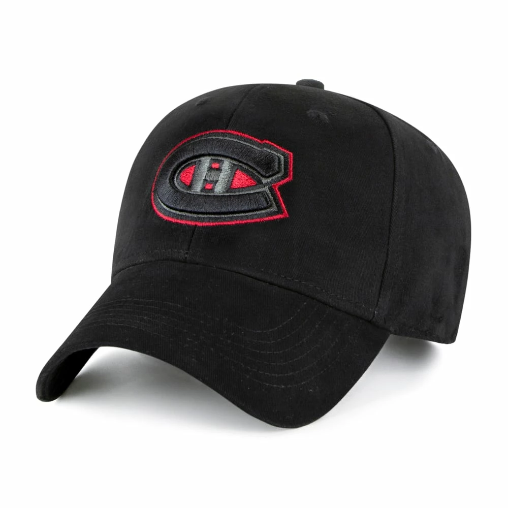 Fan Favorite NHL Montreal Canadiens Mass Blackball Basic Fashion Cap 3 Fan Favorite NHL Montreal Canadiens Mass Blackball Basic Fashion Cap