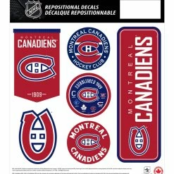 NHL Montreal Canadiens Hockey Team Wall Decals