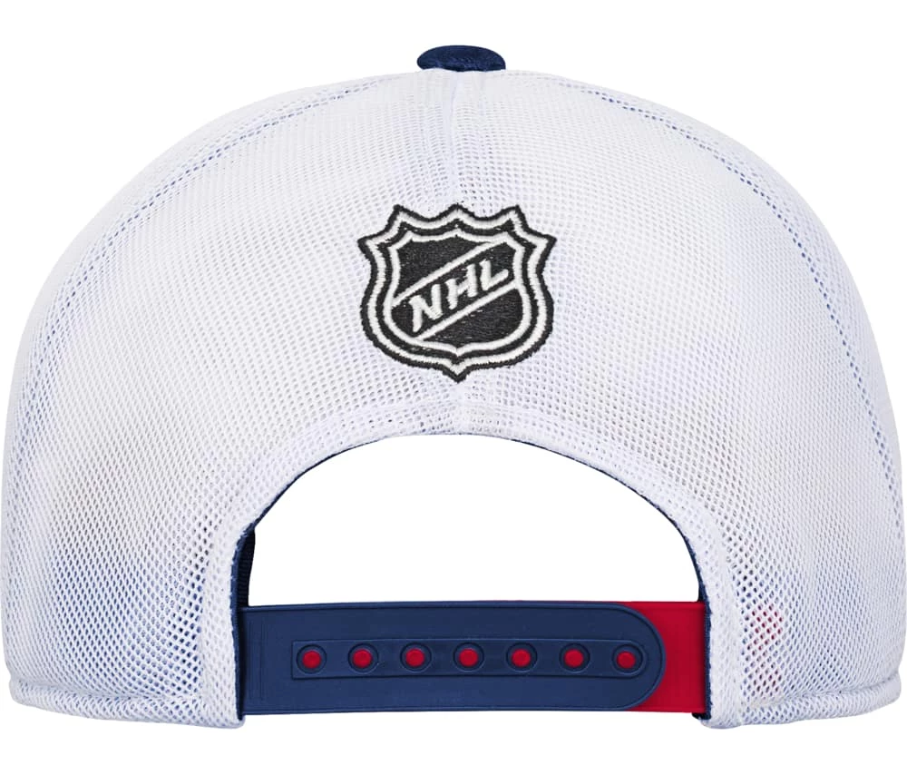 NHL Montreal Canadiens Winger Meshback Adjustable Hockey Hat, Navy, Youth 5 NHL Montreal Canadiens Winger Meshback Adjustable Hockey Hat, Navy, Youth - Image 3