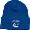 Fan Favorite NHL Vancouver Canucks Mass Cuffed Knit Beanie Toque