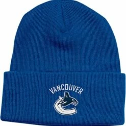 Fan Favorite NHL Vancouver Canucks Mass Cuffed Knit Beanie Toque