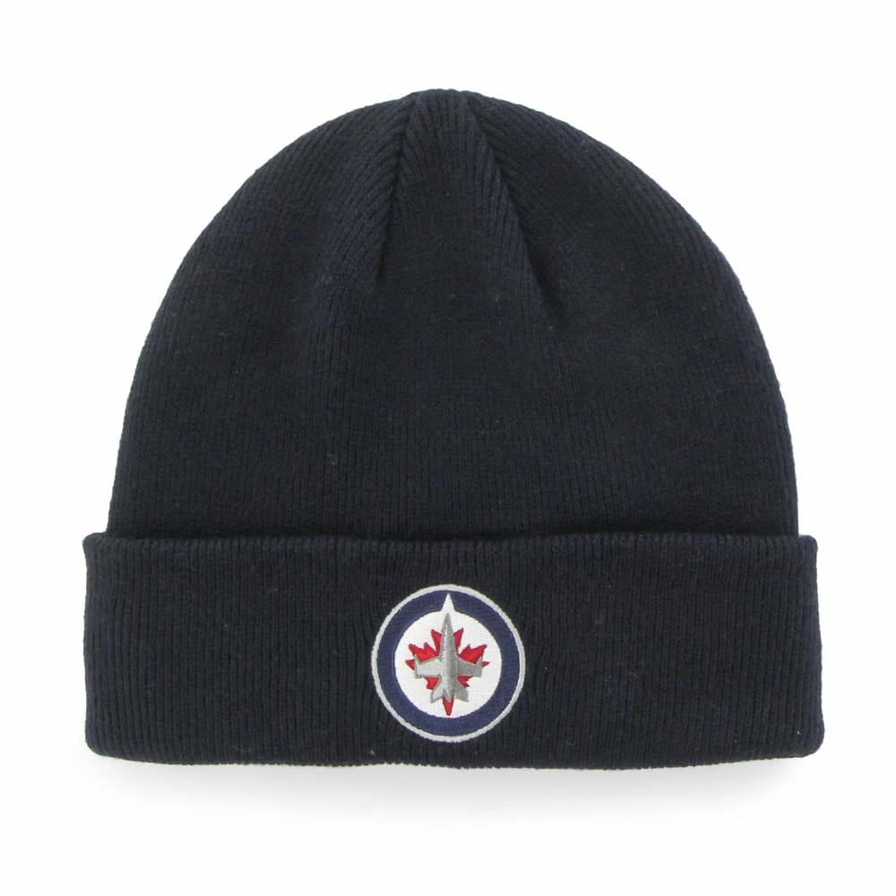 Fan Favorite NHL Winnipeg Jets Mass Cuffed Knit Beanie Toque 3 Fan Favorite NHL Winnipeg Jets Mass Cuffed Knit Beanie Toque