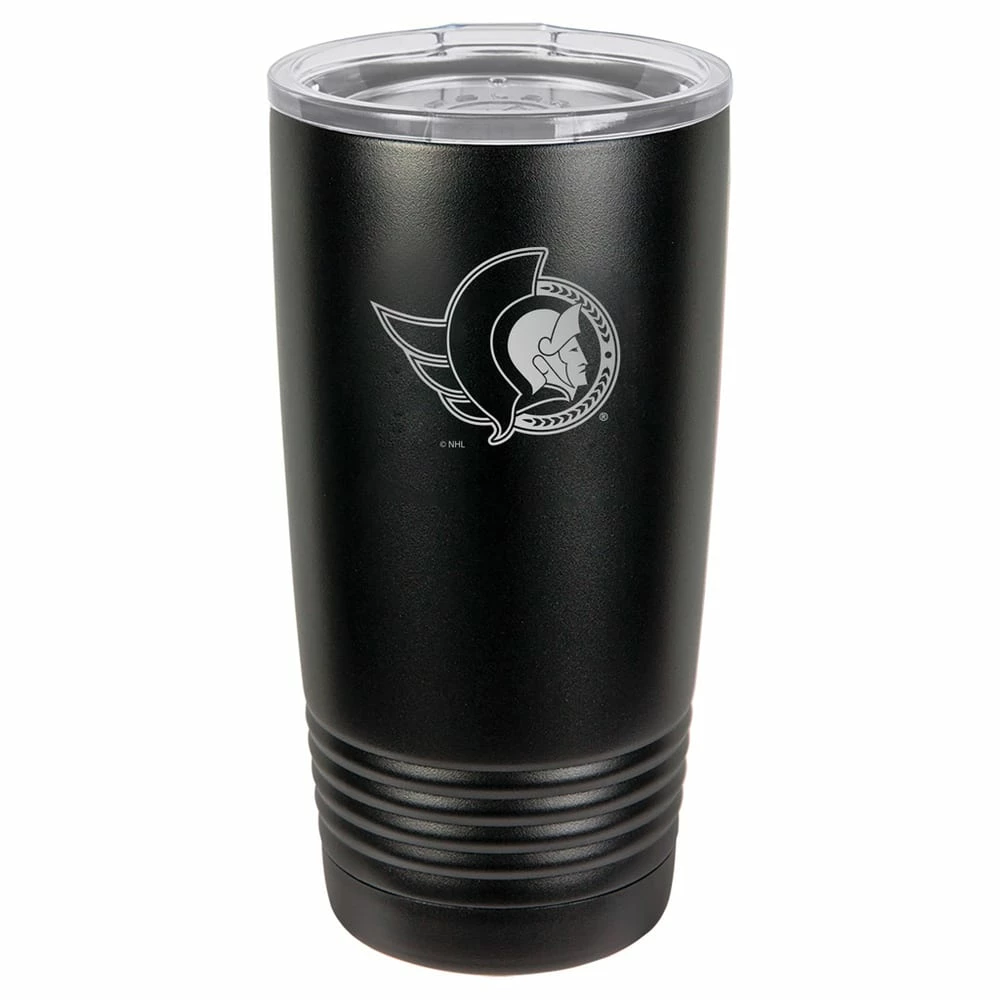 NHL Ottawa Senators Hockey Team Logo Polar Insulated Tumbler, Black, 20-oz 3 NHL Ottawa Senators Hockey Team Logo Polar Insulated Tumbler, Black, 20-oz