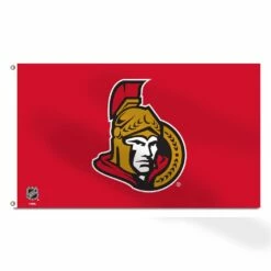 NHL Ottawa Senators Hockey Team Logo Banner Flag, 3' X 5'
