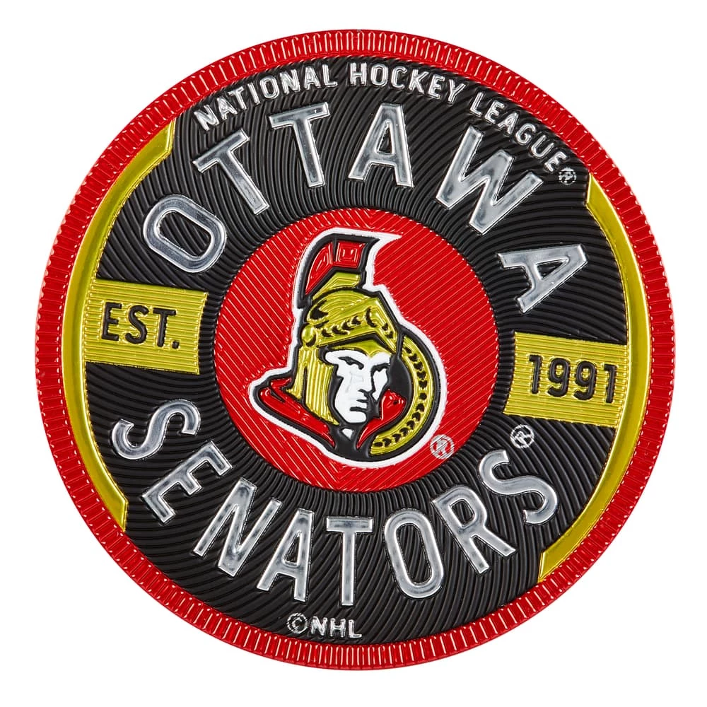NHL Ottawa Senators Hockey Team Peel & Stick Decal Sticker, 2.5-in 3 NHL Ottawa Senators Hockey Team Peel & Stick Decal Sticker, 2.5-in