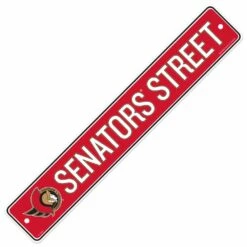 NHL Ottawa Senators Street Sign Wall Decoration