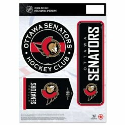 NHL Ottawa Senators Hockey Team Vinyl Decals