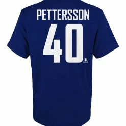 NHL Vancouver Canucks Elias Pettersson Name & Number T-Shirt, Youth 7 NHL Vancouver Canucks Elias Pettersson Name & Number T-Shirt, Youth -NHL Shop pettersson name and number youth tee small e3b3234d 511d 42f9 9d27 270958c4aafb
