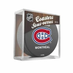 NHL Montreal Canadiens Hockey Puck Drink Coasters, 4-pk -NHL Shop puck coasters montreal canadiens 06d24760 cf32 4497 b408 cb9280106238