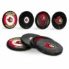 NHL Ottawa Senators Hockey Puck Drink Coasters, 4-pk -NHL Shop puck coasters ottawa senators bc8a1605 015b 4b29 baa7 1d6582053d90