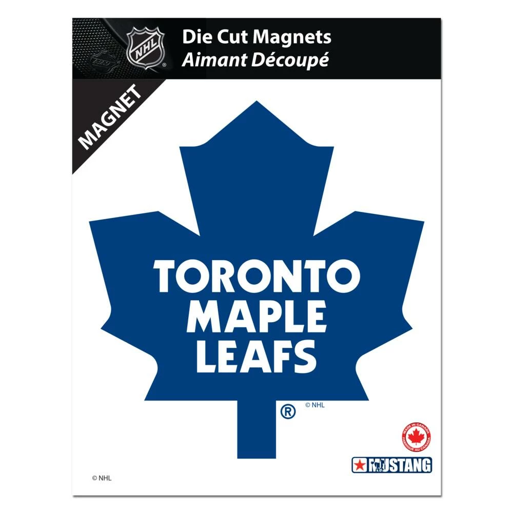 NHL Toronto Maple Leafs Hockey Team Crest Magnet, 8-in 4 NHL Toronto Maple Leafs Hockey Team Crest Magnet, 8-in - Image 2
