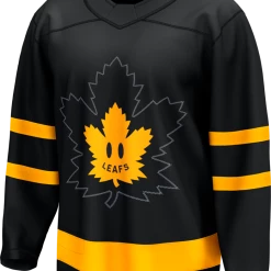 NHL Toronto Maple Leafs X Drew House Alternate Hockey Jersey, Black, Assorted Sizes -NHL Shop toronto maple leafs alternate jersey black medium 1b322f18 d89f 4166 a9bf 8054d085948c