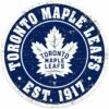NHL Toronto Maple Leafs Round Distressed Hockey Team Sign, 12-in -NHL Shop toronto maple leafs distressed sign 20296647 41cd 402a 9ef7 fd73844c8d77
